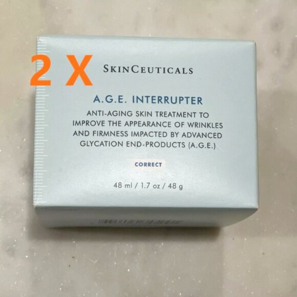 SkinCeuticals Other - (FOR 2) SKINCEUTICALS A.G.E. Interrupter 1.7oz / 48ml. NEW IN BOX